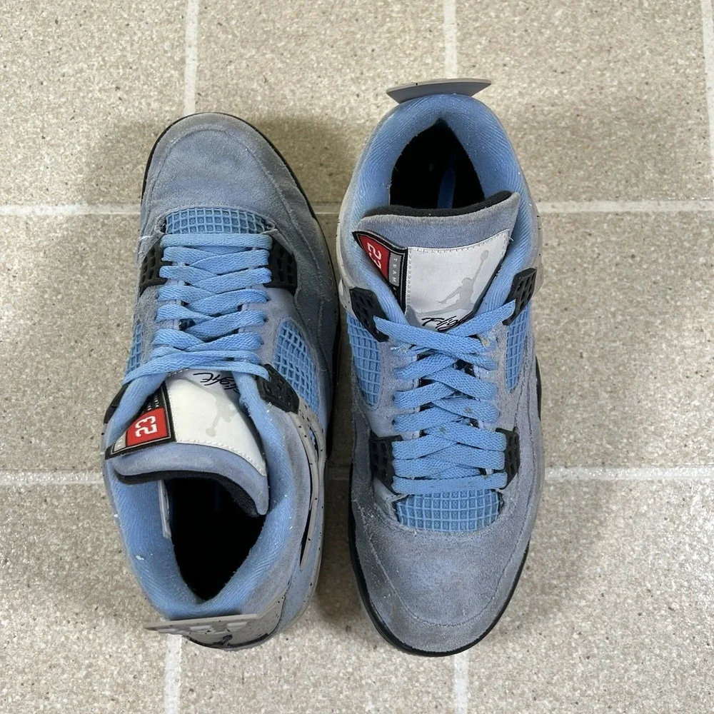 Nike Air Jordan 4 Retro 'University Blue' CT8527-400 Size 8 Mens